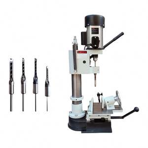 Machine à tenonner et à mortaiser le bois 1000W, perceuse à tenons et à mortaises pour le travail du bois, petite perceuse d'établi - Product Image 6