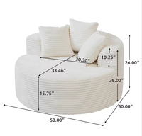 Canapé-lit en tissu velours Chesterfield moderne, confortable, multifonctionnel, solution une place, salon, pas de montage requis