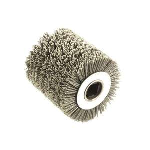 Brosse à trous en nylon Ttake 100x120 mm, tige de 13 mm, 46 brins pour polissage abrasif - Product Image 1