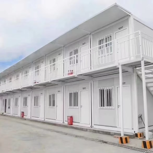 现代豪华40英尺集装箱房，用钢建造，用于办公学校公寓或酒店，用于户外或浴室 - Product Image 2