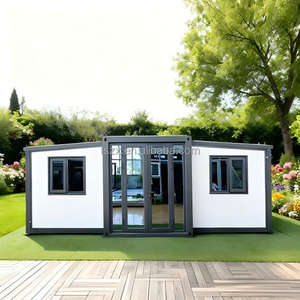 Casa Modular Plegable de Bajo Costo, 2, 3 y 4 Dormitorios, Casa Móvil Prefabricada, Casa Contenedor Expandible Prefabricada de 20 y 40 Pies - Product Image 1