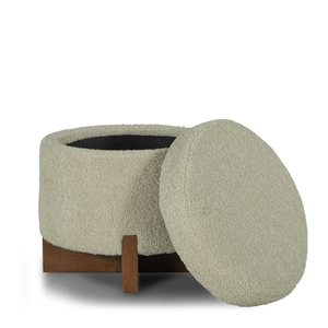 Pouf multifonction en bois massif, coussin de sol, repose-pieds, style traditionnel, assise douce et écologique, salon, chambre, enfants, école - Product Image 3