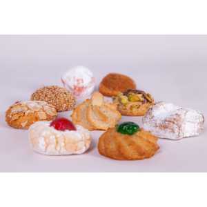 Dolci alle Mandorle Siciliane, Snack di Noci al Forno, 20 Pezzi, Senza Glutine, Delizie Morbide e Dolci - Product Image 1