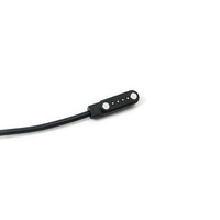 Câble de charge pour montre connectée enfant 2/3/4 broches, câble USB multi-magnétique en cuivre pur PVC 4P pour montre-telephone enfant
