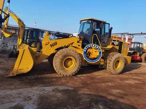 Chargeuse frontale industrielle d'occasion Cat 966F 966H, équipement de machinerie industrielle, 95% neuve avec composants principaux - Moteur, roulement, prix bas - Product Image 2