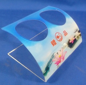 Lucite Drink <span class=keywords><strong>Wine</strong></span> Show Rack vecchia scuola fabbrica diretta acrilico portabottiglie per Hotel - Product Image 2