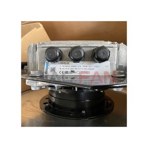 Ventilador Centrífugo EC K3G310-BB49-02 de 310 mm, 230 VCA, 3300 RPM, 3200 CFM, 1700 W, Ventilador de Aireación para Almacenamiento de Granos - Product Image 2