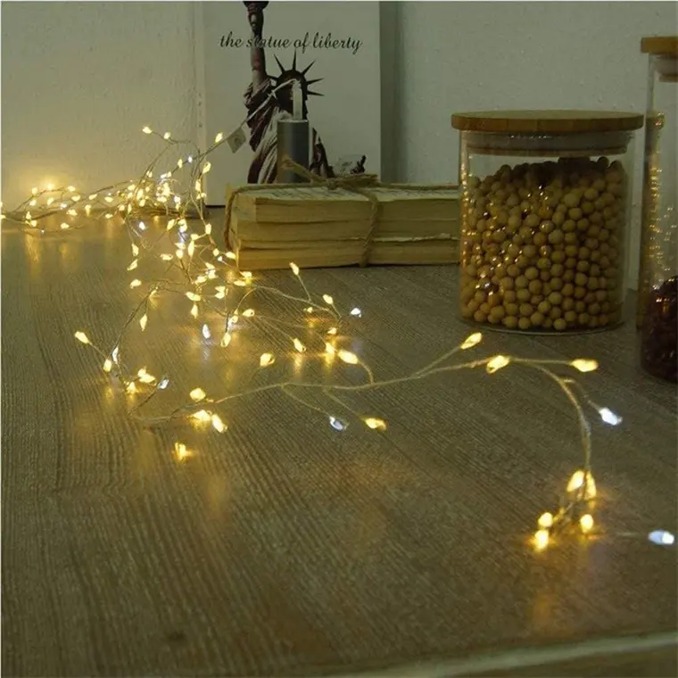 Battery/USB Powered LED String Lamp for Xmas Garland Lamp Party Wedding Holiday Decoration Christmas Tree Fairy Light
