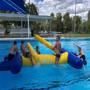 Tương tác Joust Inflatable cân bằng chùm nước trò chơi thể thao cho công viên nước - Product Image 3