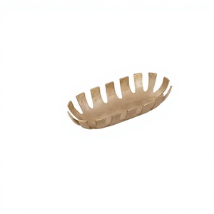 Bol à fruits de mariage au design moderne et écologique, décoration de table pour la maison, métal doré de haute qualité, meilleur prix - Product Image 1