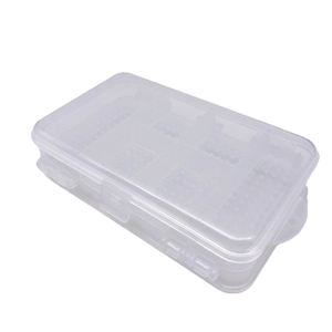 Estuche Portátil Personalizado al por Mayor para Viajes, Almacenamiento de Doble Cara con 10 Compartimentos, Pastillero de Plástico - Product Image 2