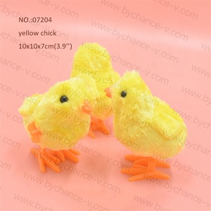 Jouets de poche pour enfants : Adorables lapins, poulets et canards en peluche, jouets à remonter pour les sacs de fête de Pâques - Product Image 4