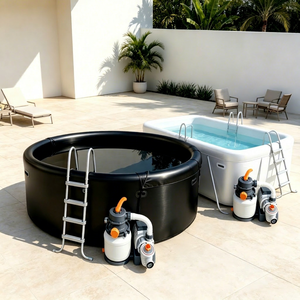 Piscina Inflable Gigante Premium 2026, con Tecnología Drop Stitch, para Exteriores, Jardín, para Adultos y Niños, para Actividades Acuáticas de Ocio - Product Image 1