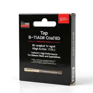 ดอกต๊าป TA1151 เคลือบ B-TiAlN สำหรับรูทะลุ ประสิทธิภาพสูง สำหรับเหล็กสแตนเลสและวัสดุที่มีคุณภาพสูง - Product Image 2