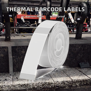 Etiquetas Adesivas Transparentes Térmicas D110 D11 D101 Personalizadas para Uso em Supermercados - Product Image 2