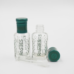 Botella de aceite de vidrio árabe, Logo personalizado, Color, <span class=keywords><strong>3</strong></span> <span class=keywords><strong>ML</strong></span> - Product Image 3