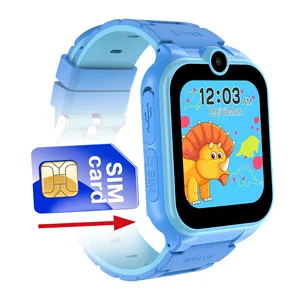 Reloj inteligente XT16 para niños, pulsera de silicona con control parental, 2G