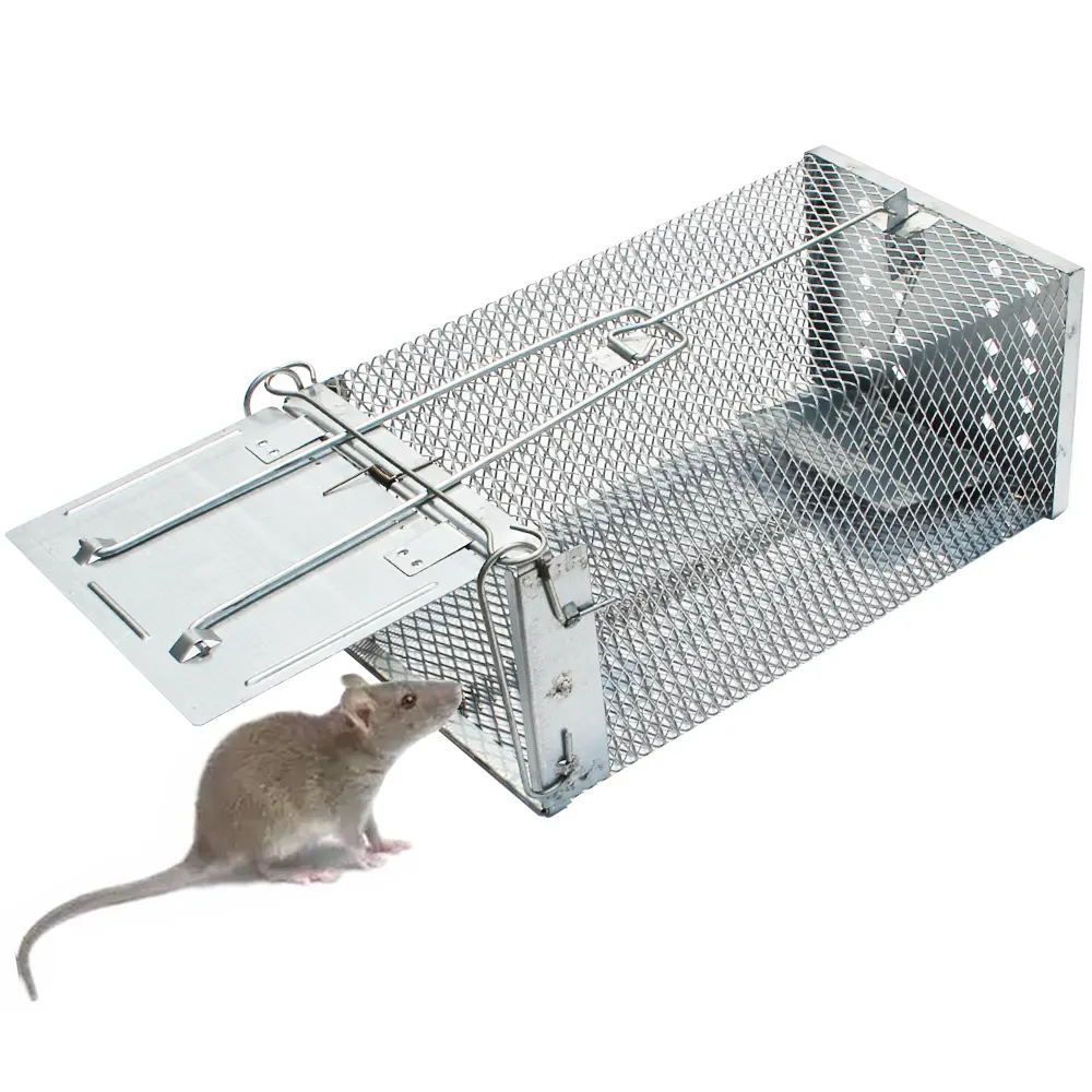 Распродажа, железная клетка для мыши, приманки, клетки для ловушки для крысиных мышей