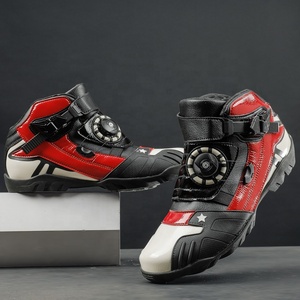 Zapatos deportivos de alta calidad, <span class=keywords><strong>botas</strong></span> de carreras de bicicletas con cierre de hebilla, zapatos para montar en motocicleta, zapatos de protección para deportes al aire libre para <span class=keywords><strong>Motocross</strong></span> - Product Image 2
