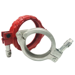 DN125 DN150 DN175 Bomba de hormigón Abrazadera a presión Clap de tubería de fundición - Product Image 2