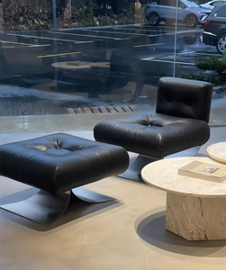 Sillón Alta Moderno <span class=keywords><strong>y</strong></span> Elegante con Sofá Cama Convertible, Nuevo Diseño para Balcón <span class=keywords><strong>y</strong></span> Sala de Estar, Tapicería de Tela - Product Image 4