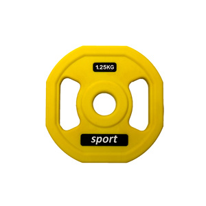 Yiwu Juego de Barras y Discos de Acero de 20 kg con Soporte para Barras, Discos Bumper y Sistema de Ajuste Rápido Tipo Boca de Cocodrilo - Product Image 3