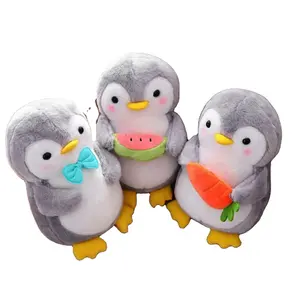 ペンギンパーティーの誕生日の装飾ぬいぐるみぬいぐるみ赤ちゃんのおもちゃプレゼント愛好家ソフトPPコットンペンギンラブリーベビードール