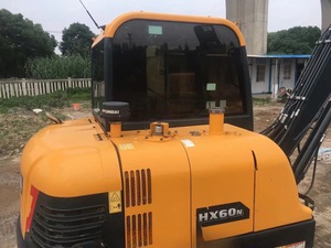 Venta directa de fábrica de miniexcavadoras sobre orugas usadas Hyundai HX60 de segunda mano rentables - Product Image 2