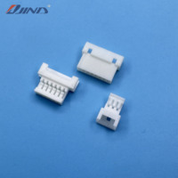 Connecteur femelle JINDA 1.25T-1-NR 1.25mm pour carte PCB, bornier de câblage blanc pour LED DC, en vrac, PA66 UL94V-0