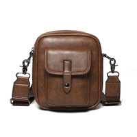 Tas Selempang Pria Kulit Kasual Grosir Langsung Pabrik, Tas Selempang Kecil Pria Desainer, Tas Messenger Pria