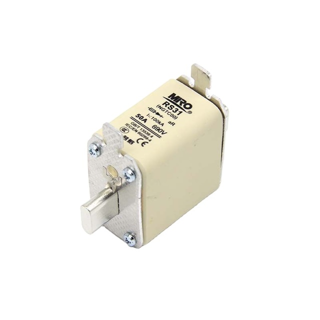 New Original MRO RS31-16A Square Tube Knife Contact Fast Acting Ceramic Fuse NGTC00