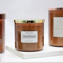 Bougie parfumée de marque privée, coffret de cadeau en gros, bougie d'aromathérapie de luxe, cadeau de soja, bougie de marque de luxe spirituel - Product Image 3