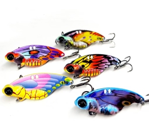 VIB Long-Cast 5g-20g Crankbait stampato 3D in metallo sommerso da pesca con fondo carpa per barca oceanica - Product Image 1