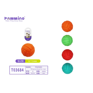 Juguete Masticable para Perros de TPR de Color Sólido, Estilo Deportivo, para Limpieza Dental, de Operación Manual, Venta al Por Mayor - Product Image 5