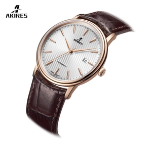 Marchio di moda Akires 316l in acciaio inox zaffiro impermeabile zaffiro vetro di cristallo - Product Image 4