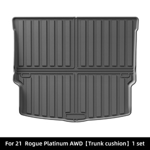 For <strong>Nissan</strong> <strong>Qashqai</strong> Rogue 2021 Compatible 3D Rear Cargo <strong>Mat</strong> All Weather Odorless Trunk Tray Protector Durable Accessory - Product Image 6