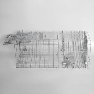 32 "grand métal pliable attraper vivant raton laveur lapin écureuil Rat <span class=keywords><strong>Cage</strong></span> piège sans cruauté libération Animal capture piège pour la lutte antiparasitaire - Product Image 4
