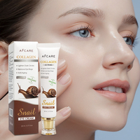 Crème pour les yeux sans parabène Acide hyaluronique Collagène Vitamine C E Rétinol pour les cernes - Hydratant anti-âge (Marque privée)