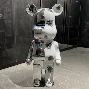 โมเดลหมีแบร์บริคแบบกำหนดเอง ขนาด 400% ของเล่นคุณภาพสูง หมีแบร์บริค <span class=keywords><strong>1000</strong></span>% ขนาด 70 ซม. รูปปั้น - Product Image 4