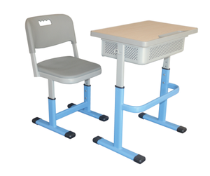 Muebles <span class=keywords><strong>de</strong></span> MDF <span class=keywords><strong>de</strong></span> estilo moderno, silla <span class=keywords><strong>de</strong></span> escritorio individual ajustable en altura para estudiantes <span class=keywords><strong>de</strong></span> escuela <span class=keywords><strong>primaria</strong></span> para estudio <span class=keywords><strong>y</strong></span> lectura - Product Image 1