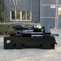 Centre de tournage à double broche de haute précision TCK36, petit tour CNC à banc incliné, compatible avec les fraiseuses