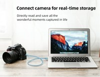 Cable de Consola USB Tipo A a USB Mini Tipo B Azul de 6 pies Compatible con CAB-CONSOLE-USB para Computadora, Laptop, Multimedia