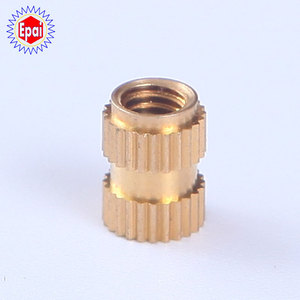 Insertos de Rosca de Cobre de Yipai Electronics, Rosca Métrica Gruesa, Moleteados, Sin Plomo, para la Industria de la Construcción - Product Image 1