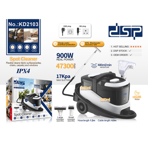 Aspiradora en Seco y Húmedo DSP <span class=keywords><strong>de</strong></span> 900W con Succión <span class=keywords><strong>de</strong></span> 17Kpa, Tanque <span class=keywords><strong>de</strong></span> Agua Limpia <span class=keywords><strong>de</strong></span> 2L y Tanque <span class=keywords><strong>de</strong></span> Residuos <span class=keywords><strong>de</strong></span> 1.8L para Limpieza <span class=keywords><strong>de</strong></span> Pisos y Ventanas del Hogar - Product Image 5