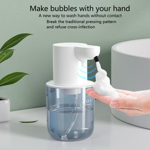 Nouveau distributeur de savon automatique sans contact de 400 ml pour bureau, distributeur de désinfectant pour les mains mural avec affichage de la puissance - Product Image 3