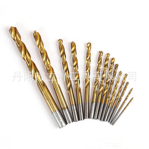 Titanium Plated 99pc Metric Jobbers Length <b>Drill</b> <b>Bits</b> Set For Nonferrous Metals Hex Shank - Product Image 3