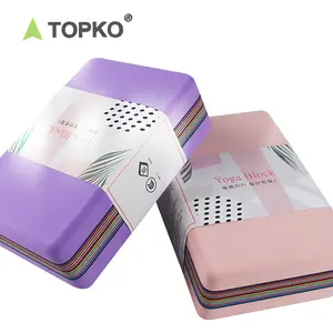 TOPKO Custom Print 369 Inch Durable High Quality EVA Yoga Block
