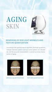 2025 Hot 3D Smart Portable Scanner Facial Analyse Diagnostique de la peau Scanner complet du visage Test Analyseur de peau <span class=keywords><strong>Machine</strong></span> - Product Image 2