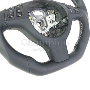 Para <span class=keywords><strong>BMW</strong></span> Sport volante negro hecho a mano cuero coche volante para <span class=keywords><strong>BMW</strong></span> <span class=keywords><strong>M3</strong></span> <span class=keywords><strong>E46</strong></span> E39 E53 <span class=keywords><strong>330ci</strong></span> 325i Series - Product Image 4