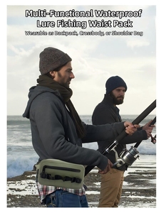 Sac <span class=keywords><strong>de</strong></span> pêche imperméable en TPU, sac bandoulière multifonctionnel, sac <span class=keywords><strong>de</strong></span> pêche extérieur grande capacité - Product Image 2